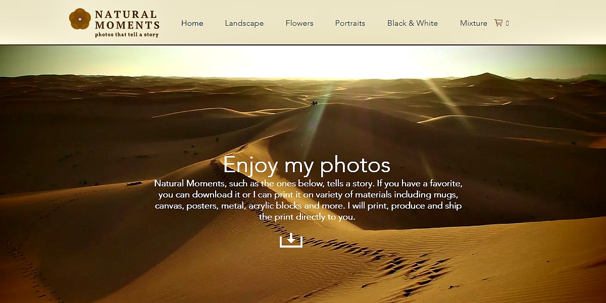 אתר חנות למכירת תמונות דיגיטליות לחצו לצפייה בפרויקט