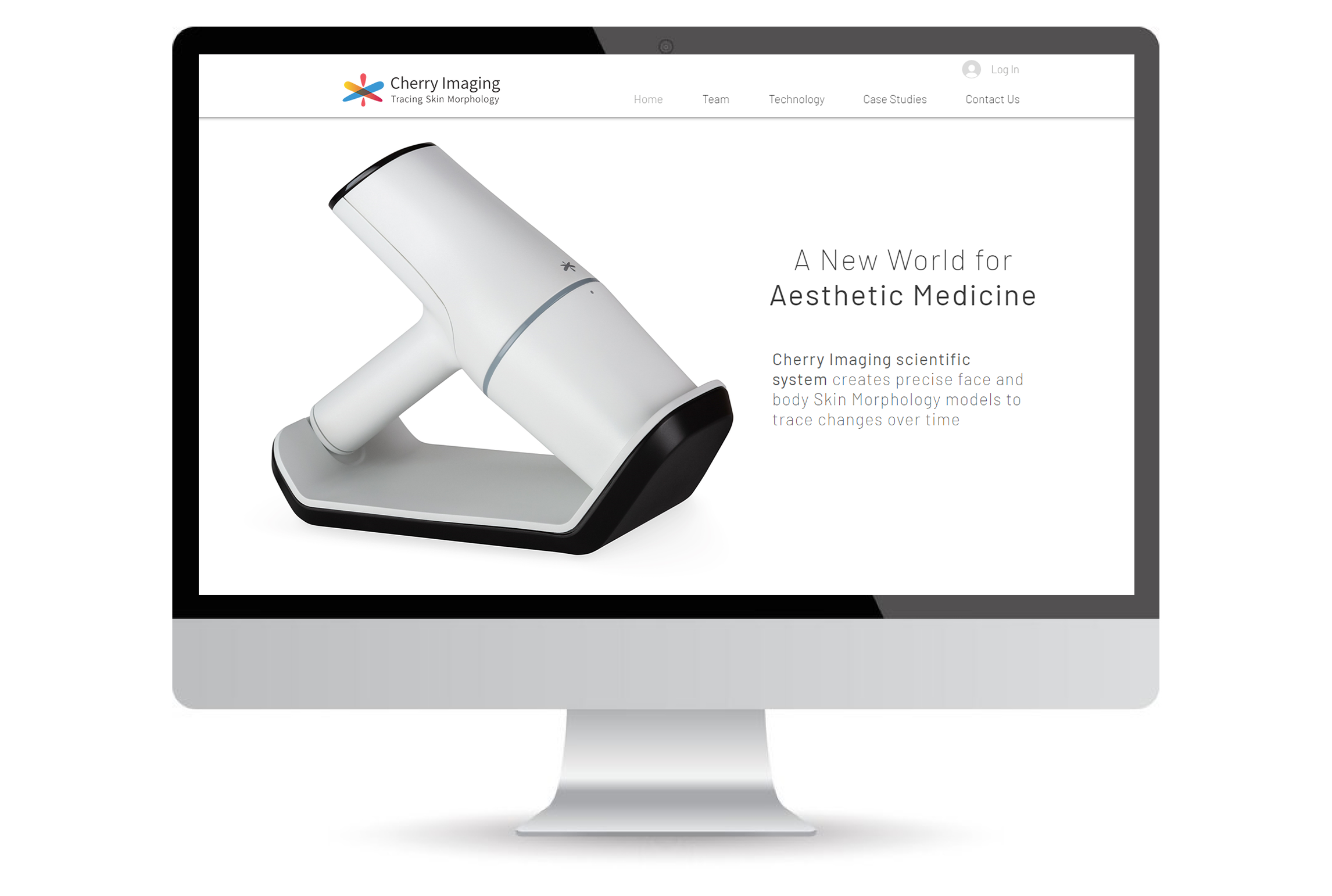 Cherryimaging.com Redesign an exciting website for a cosmetic produc...