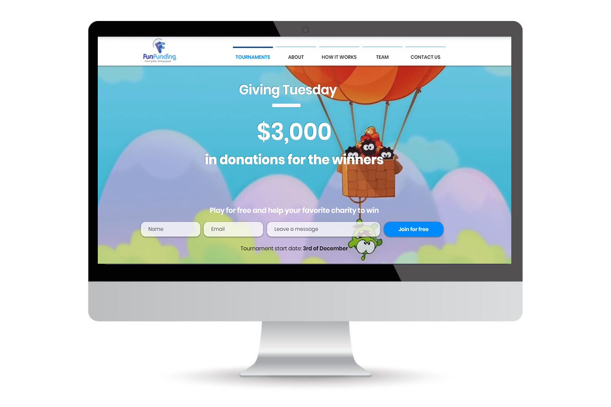 Funfunding.org - Online portfolio for a Startup company Professional website for startup company including...