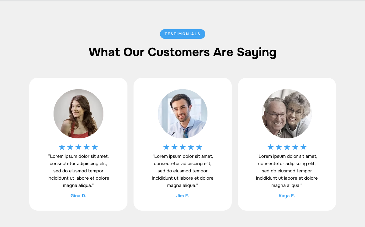 Testimonials On-Time