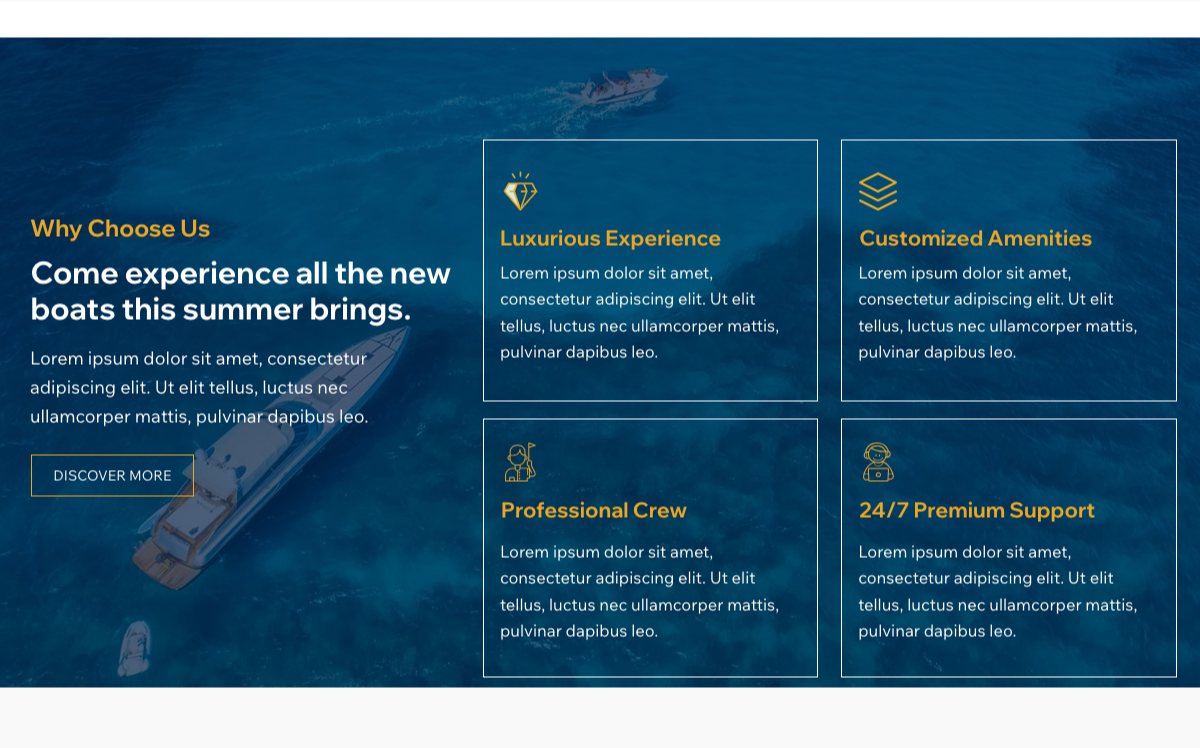 Why Us Luxury Yacht