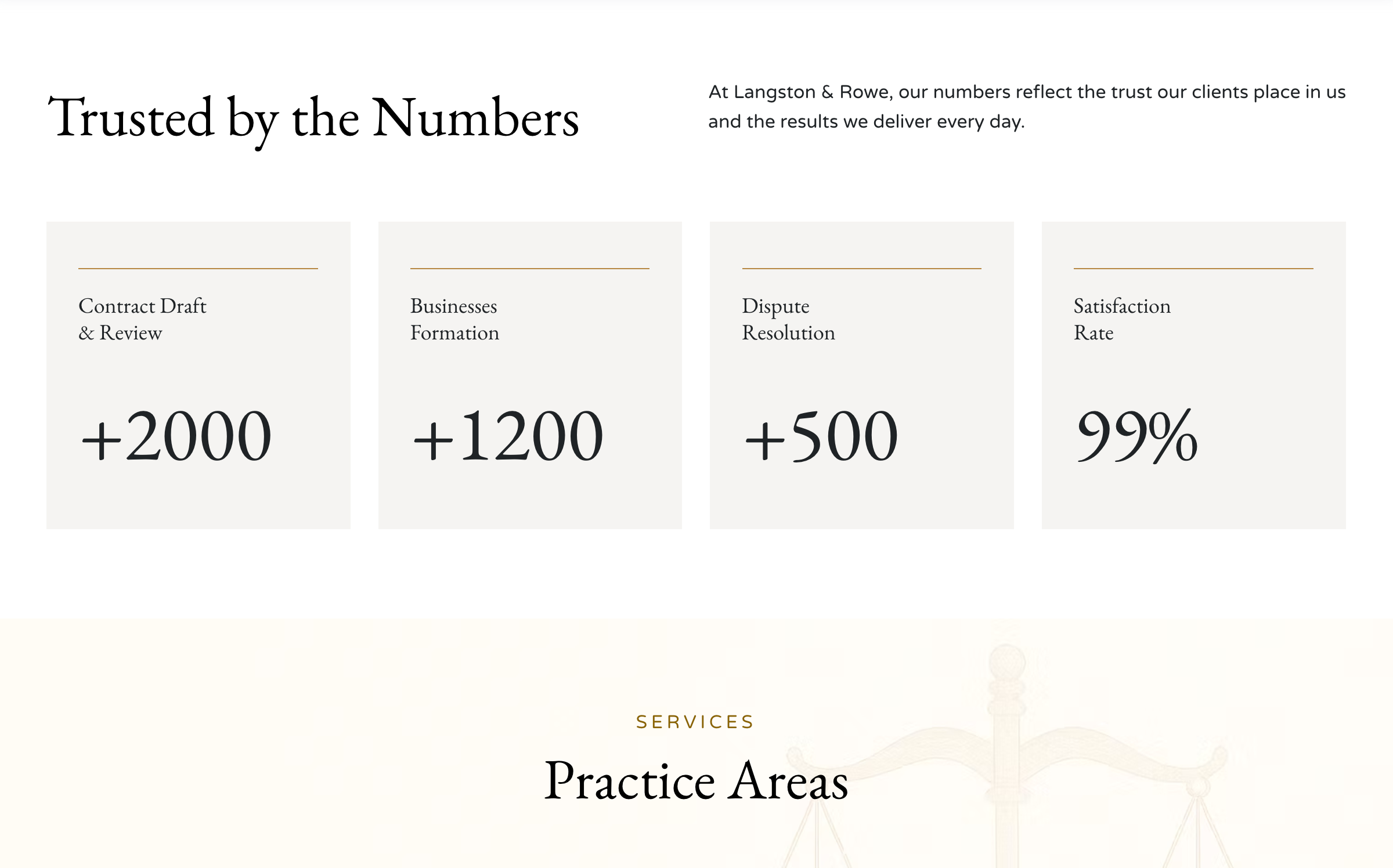 Numbers Langston & R