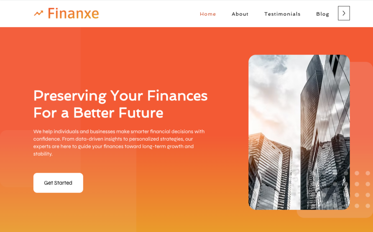 Finanxe Home