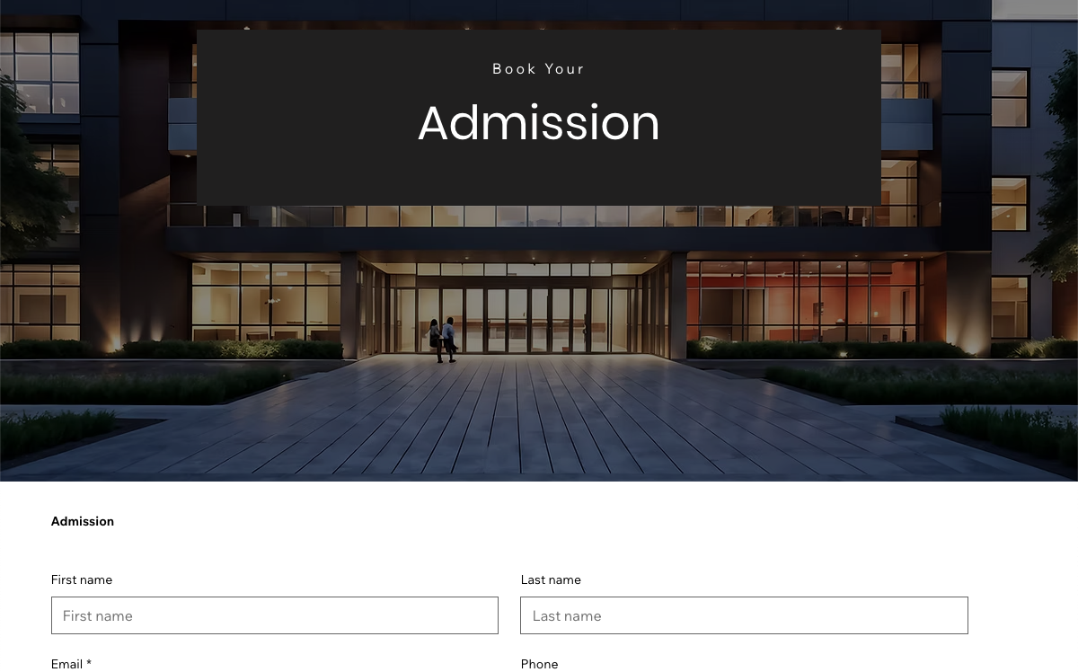 Admission