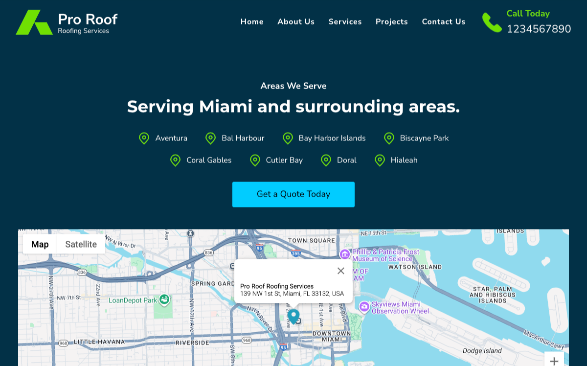 Areas We Serve