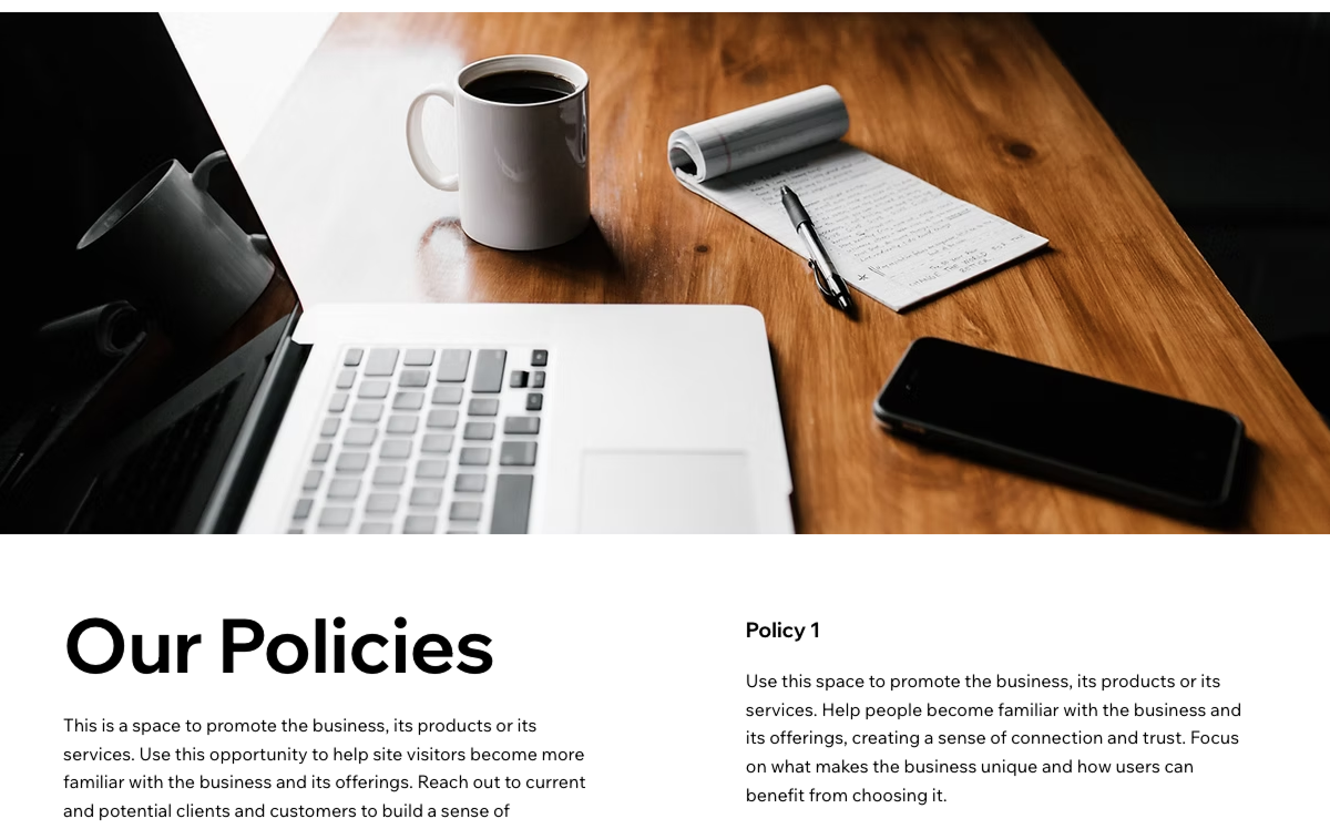 Policies Freelance B