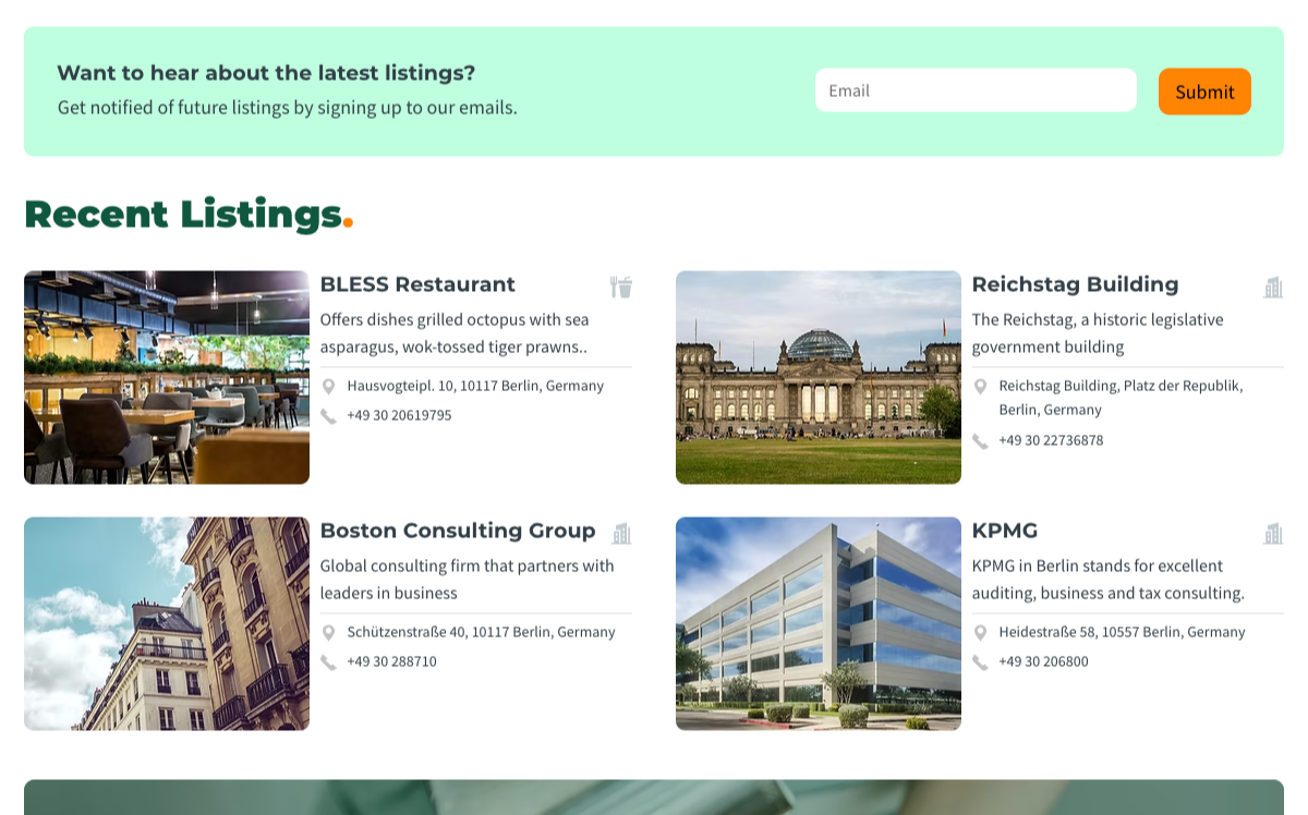 Recent Listings