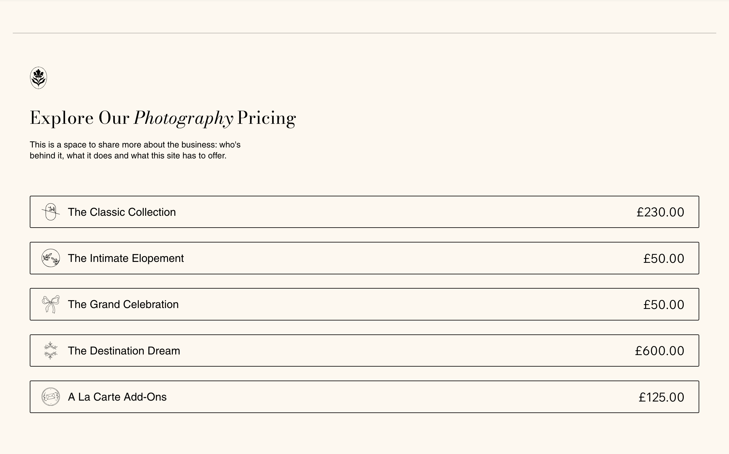 Pricing