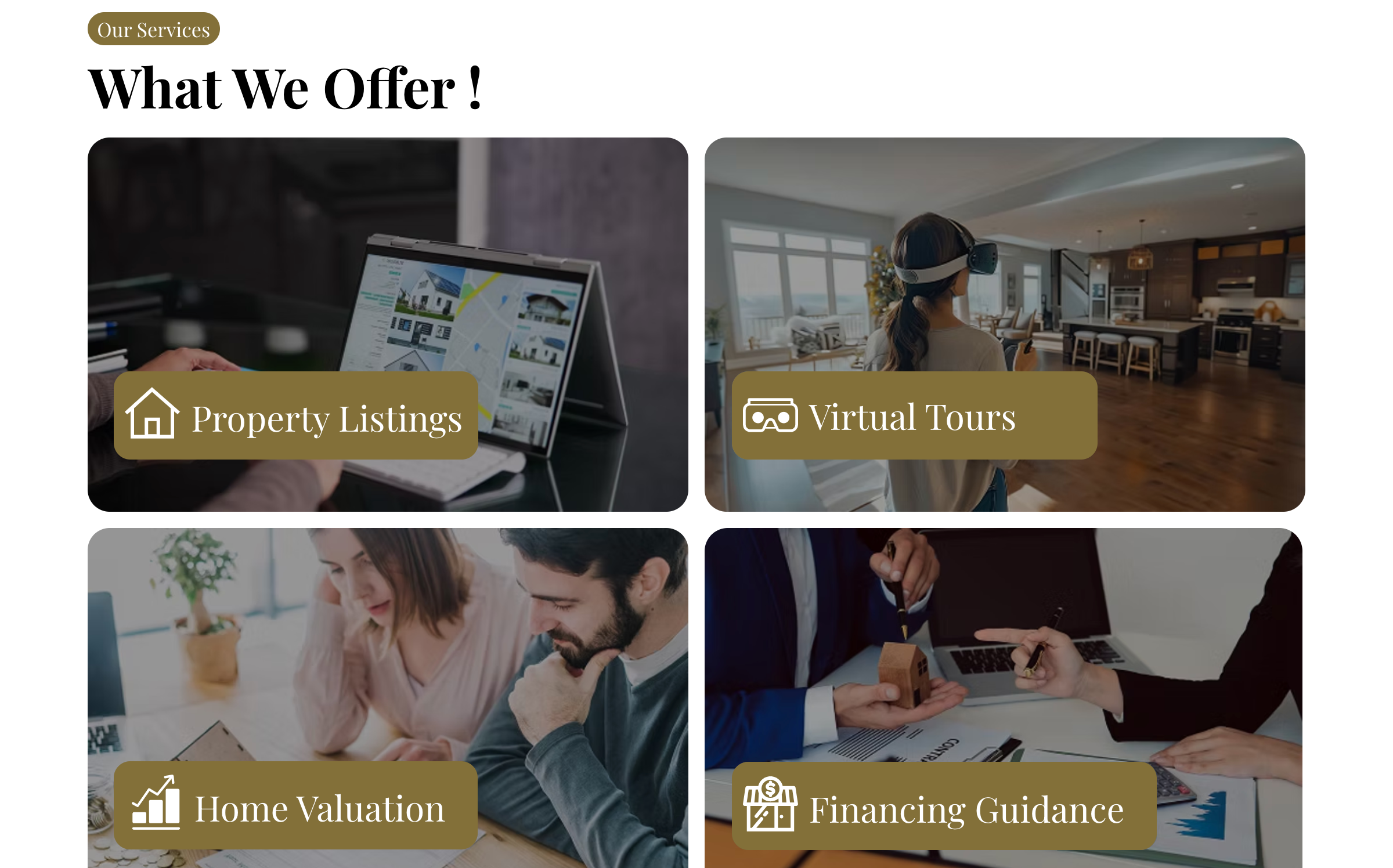 What We Offer