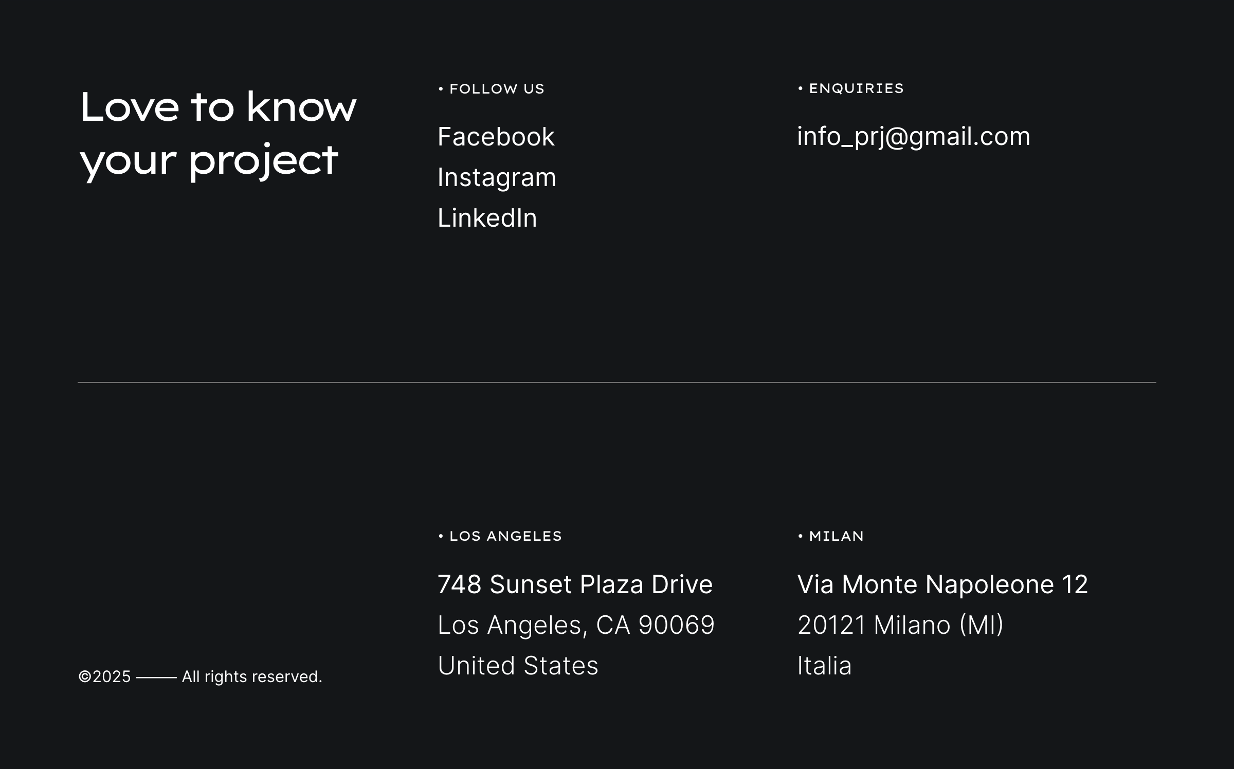 Footer
