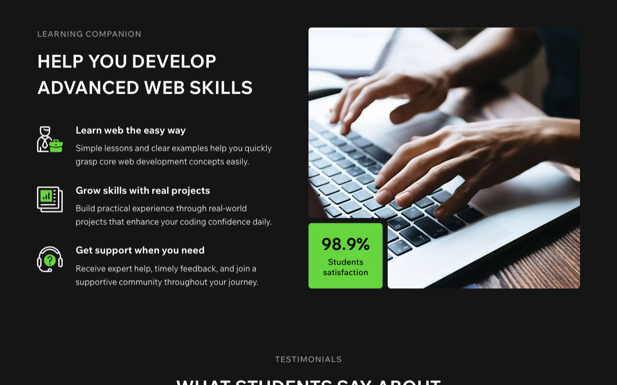 Learning companion