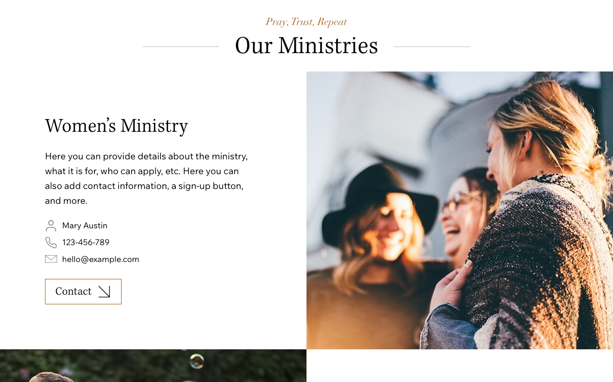 Our Ministries