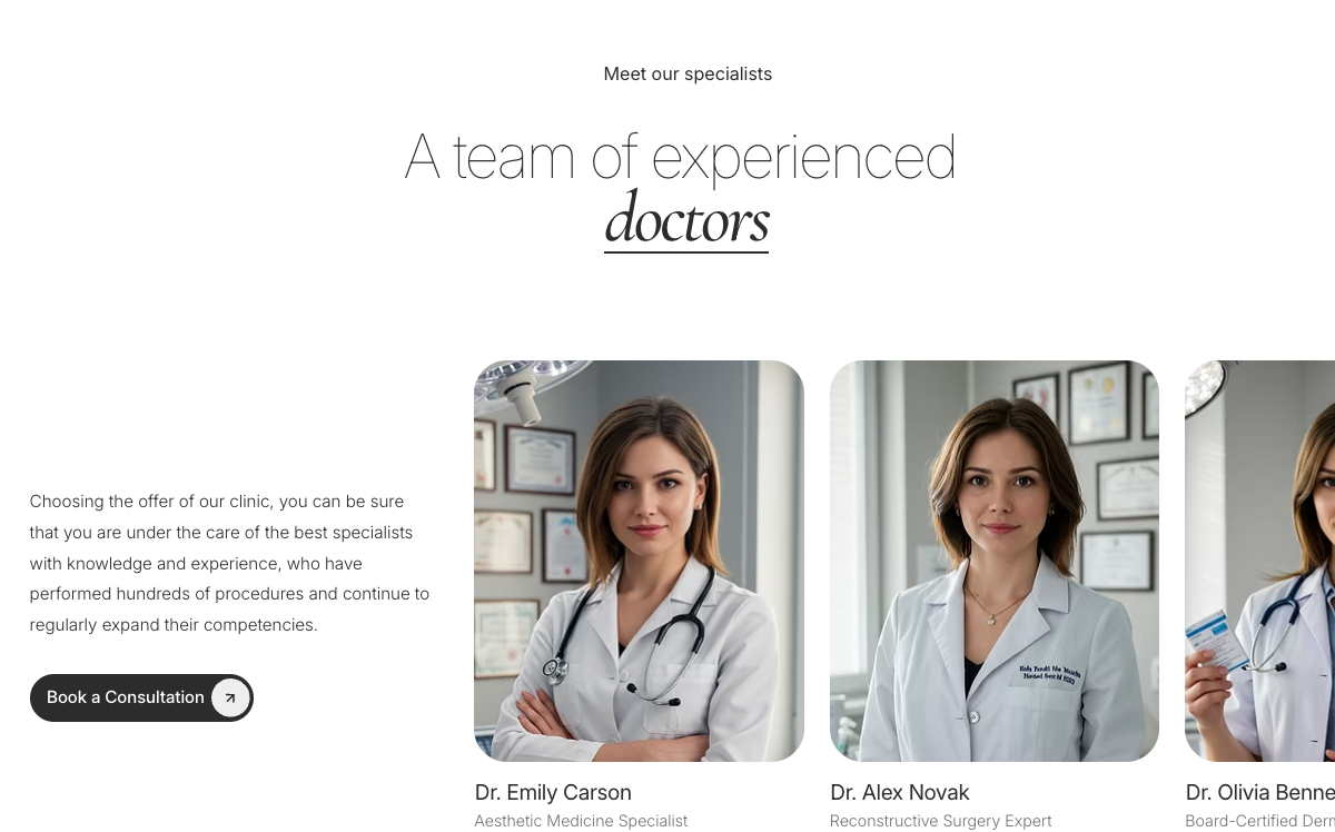 Meet our specialists