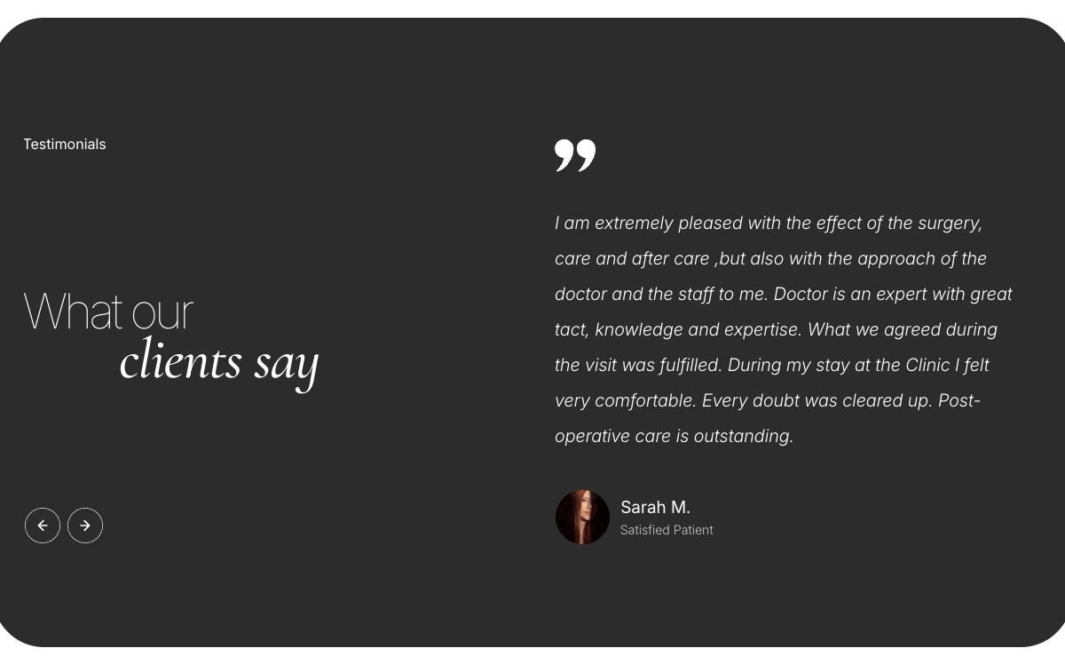Testimonials