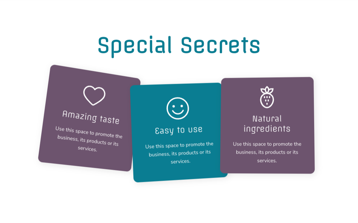 Special Secrets