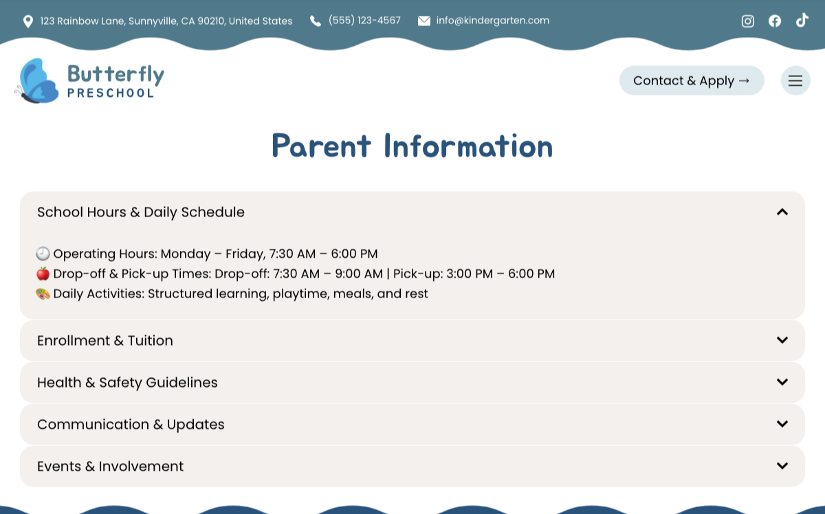 Parent Information