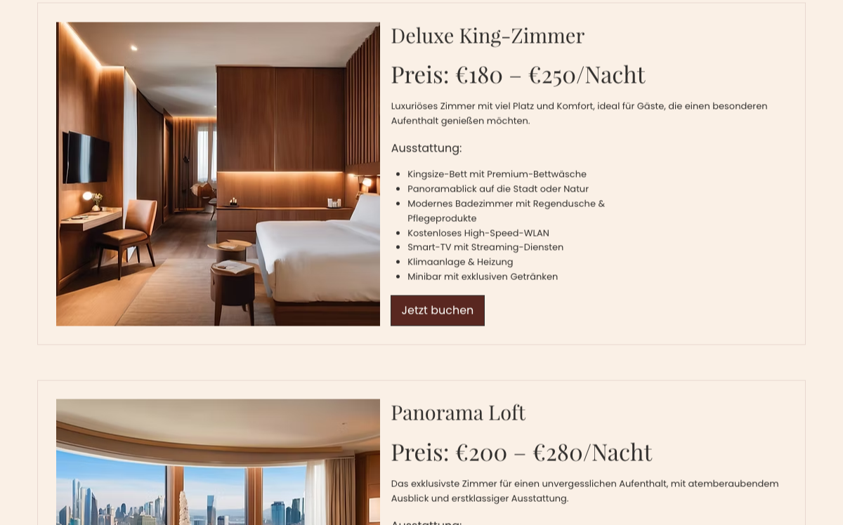 Room Categories