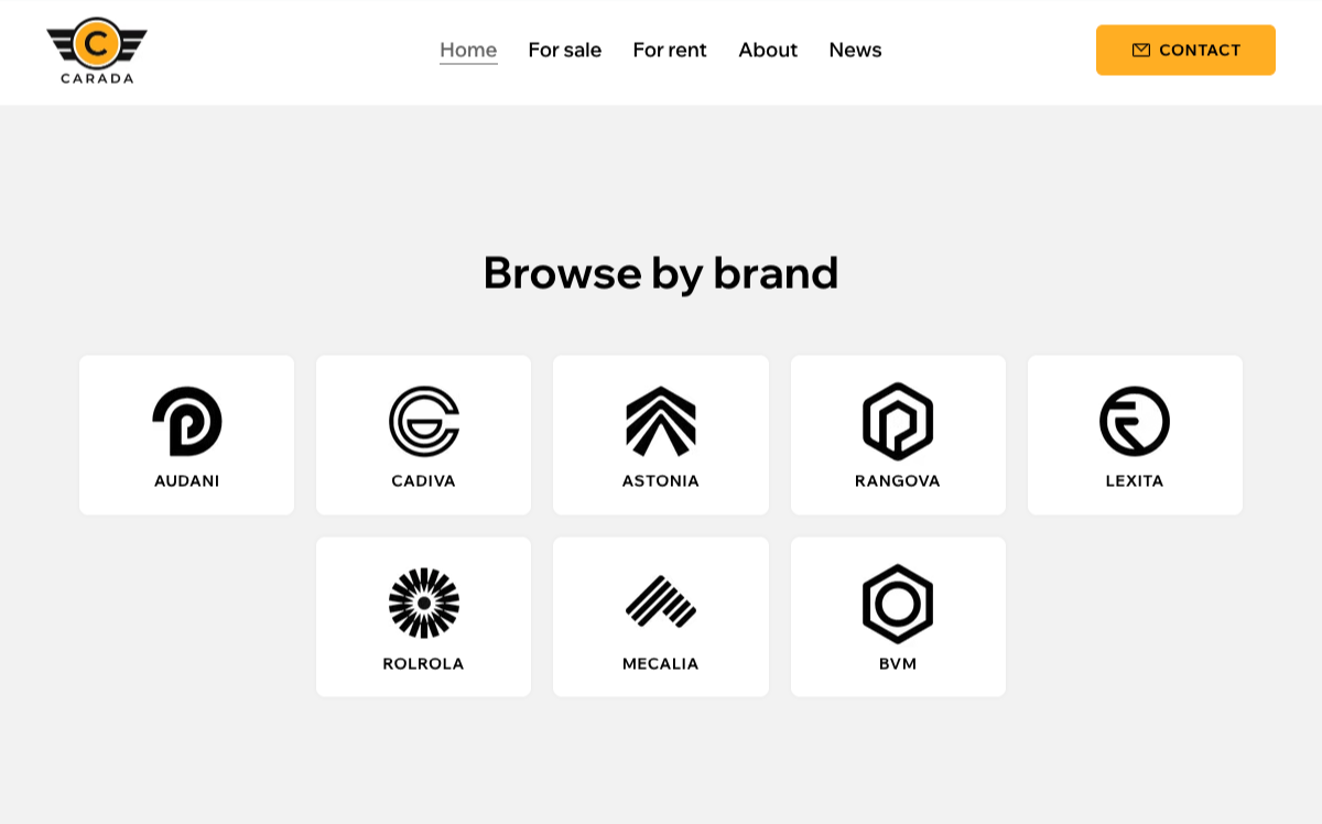 Browse by brand