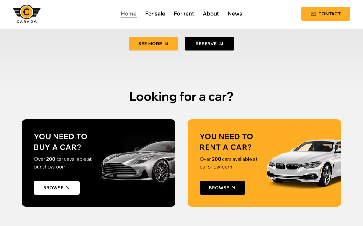 Looking for a car