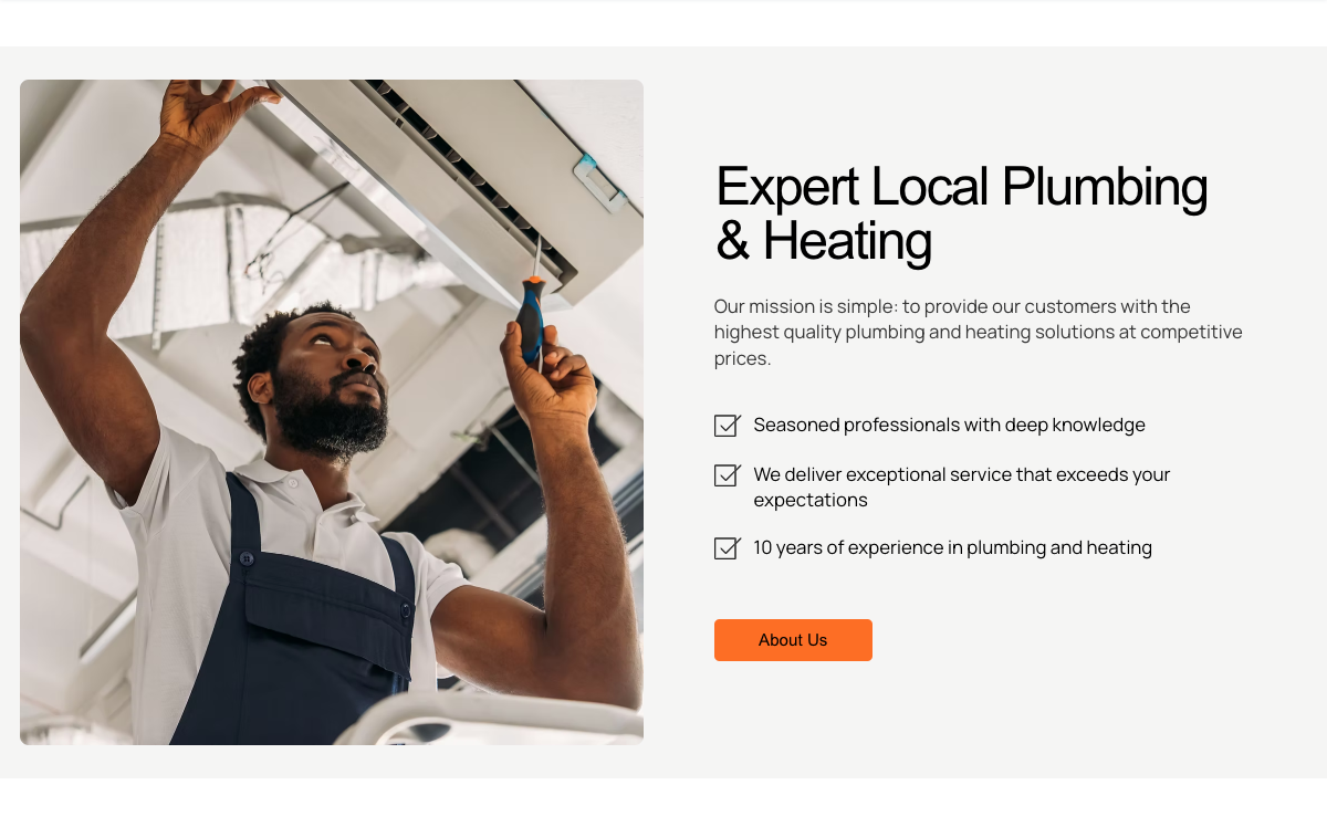 Plumbing & Heating | Wix Marketplace | Wix.com