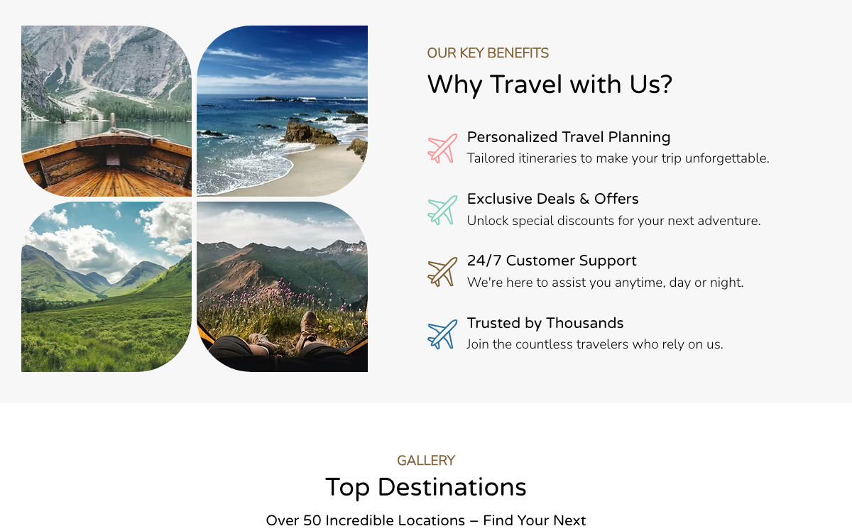 OUR KEY BENEFITS