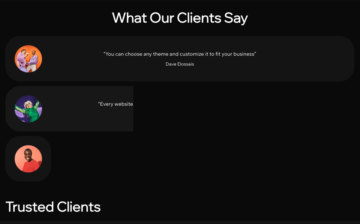 Testimonials