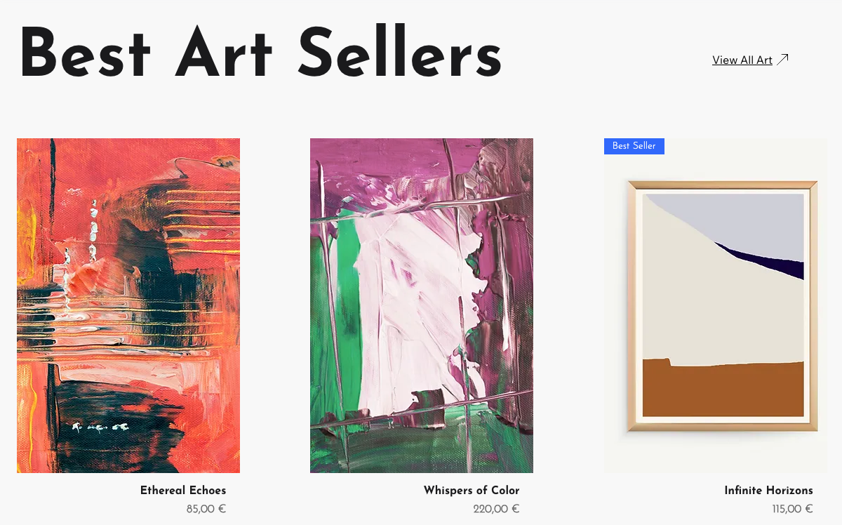 Best Art Sellers 