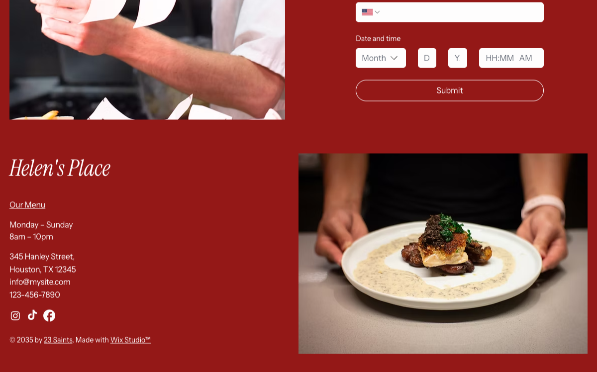 Footer