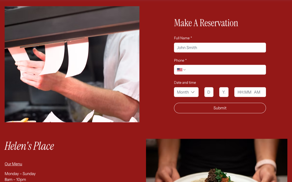 Reservation