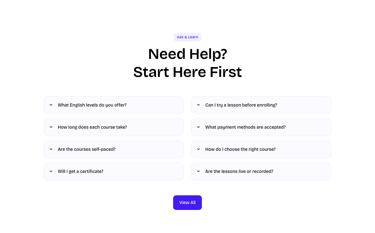FAQ