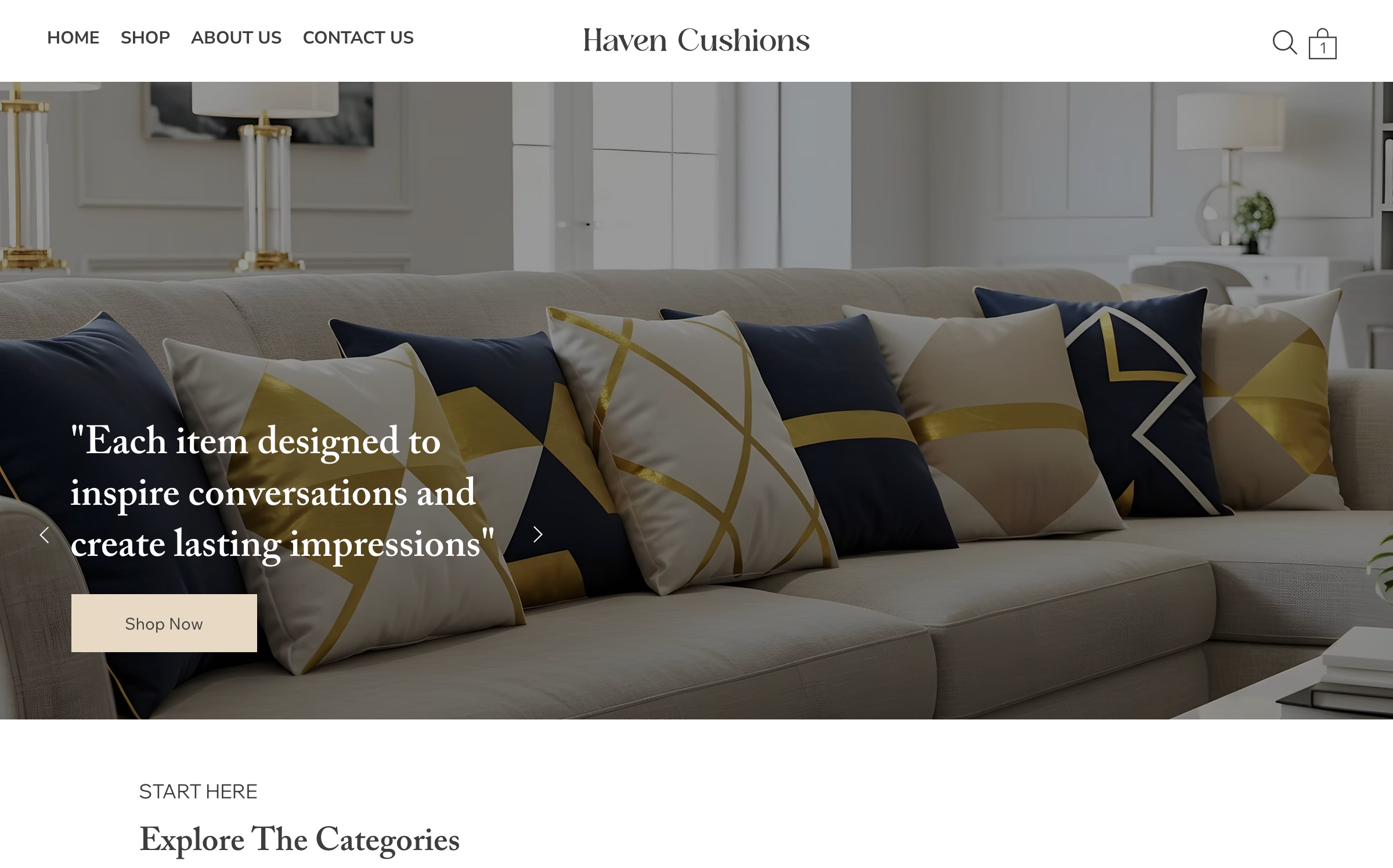 Home Haven Cushions