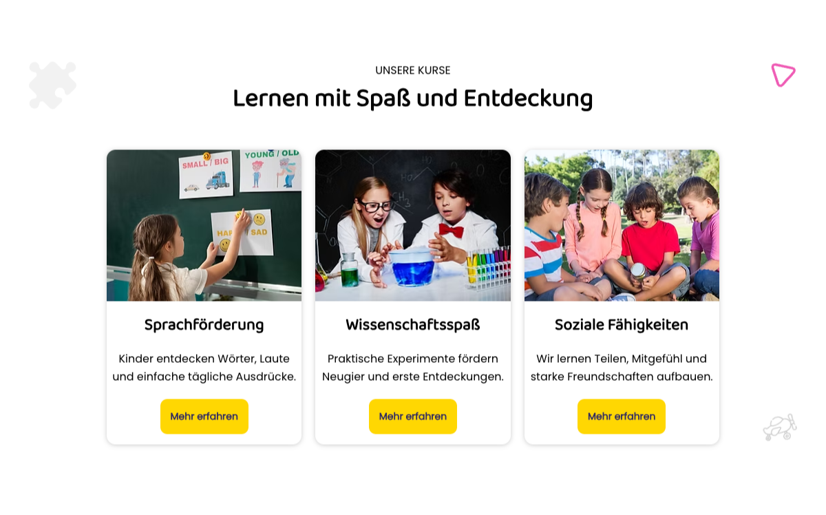 Our courses