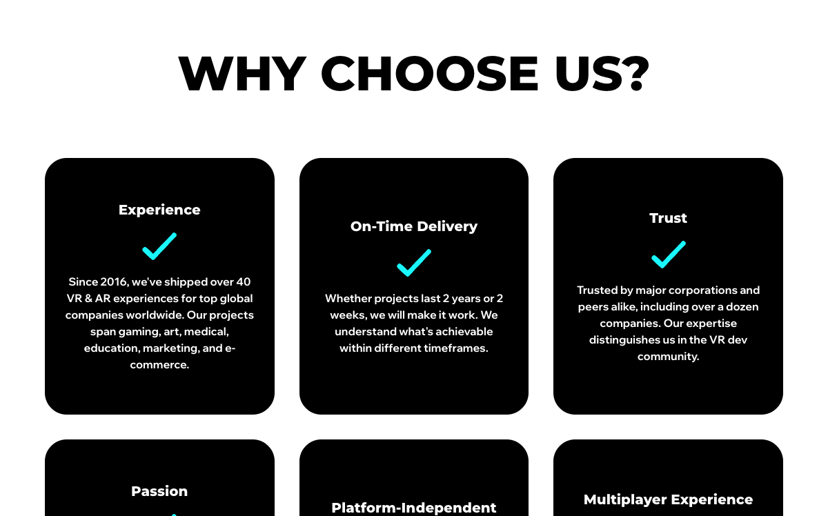 WHY CHOOSE US