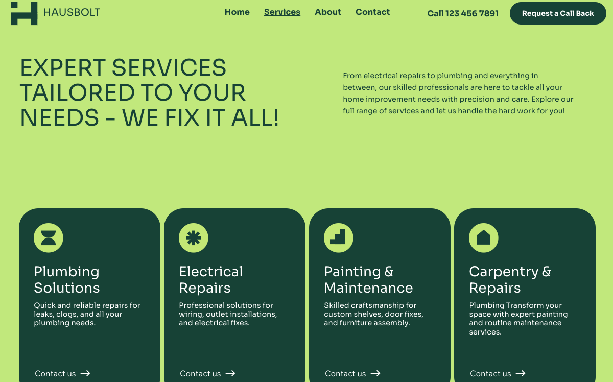 Services Handyman Se