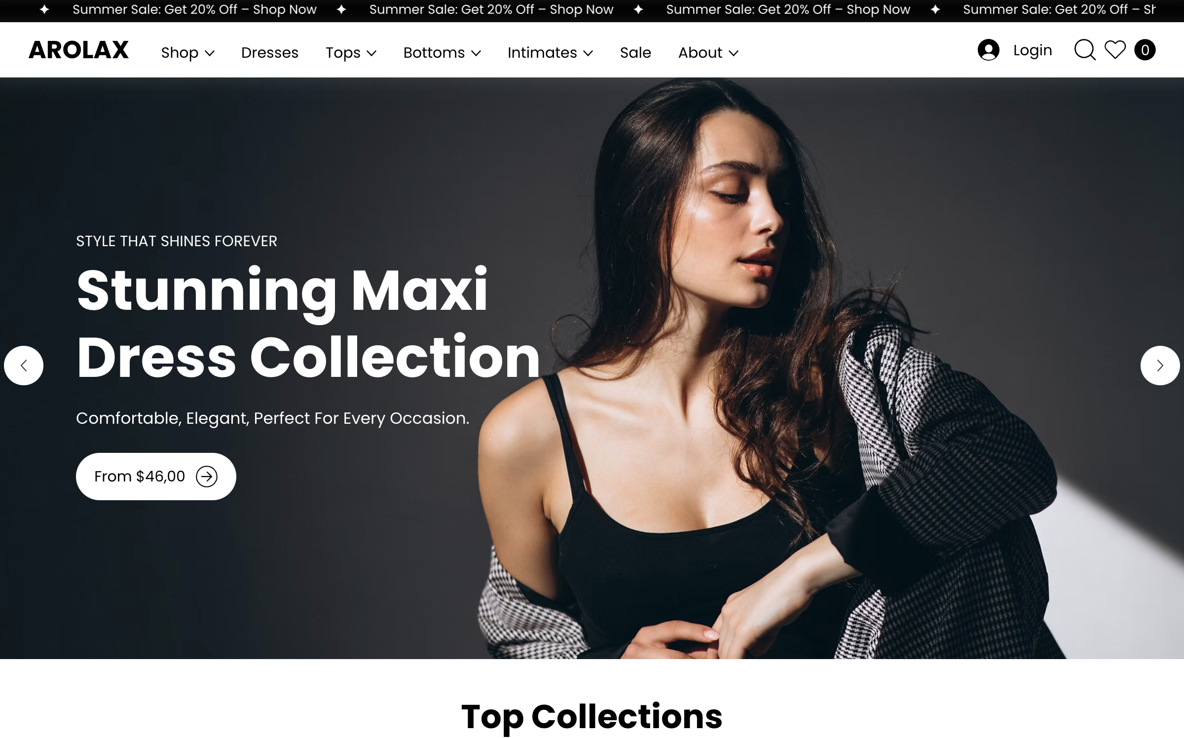 Arolax Home