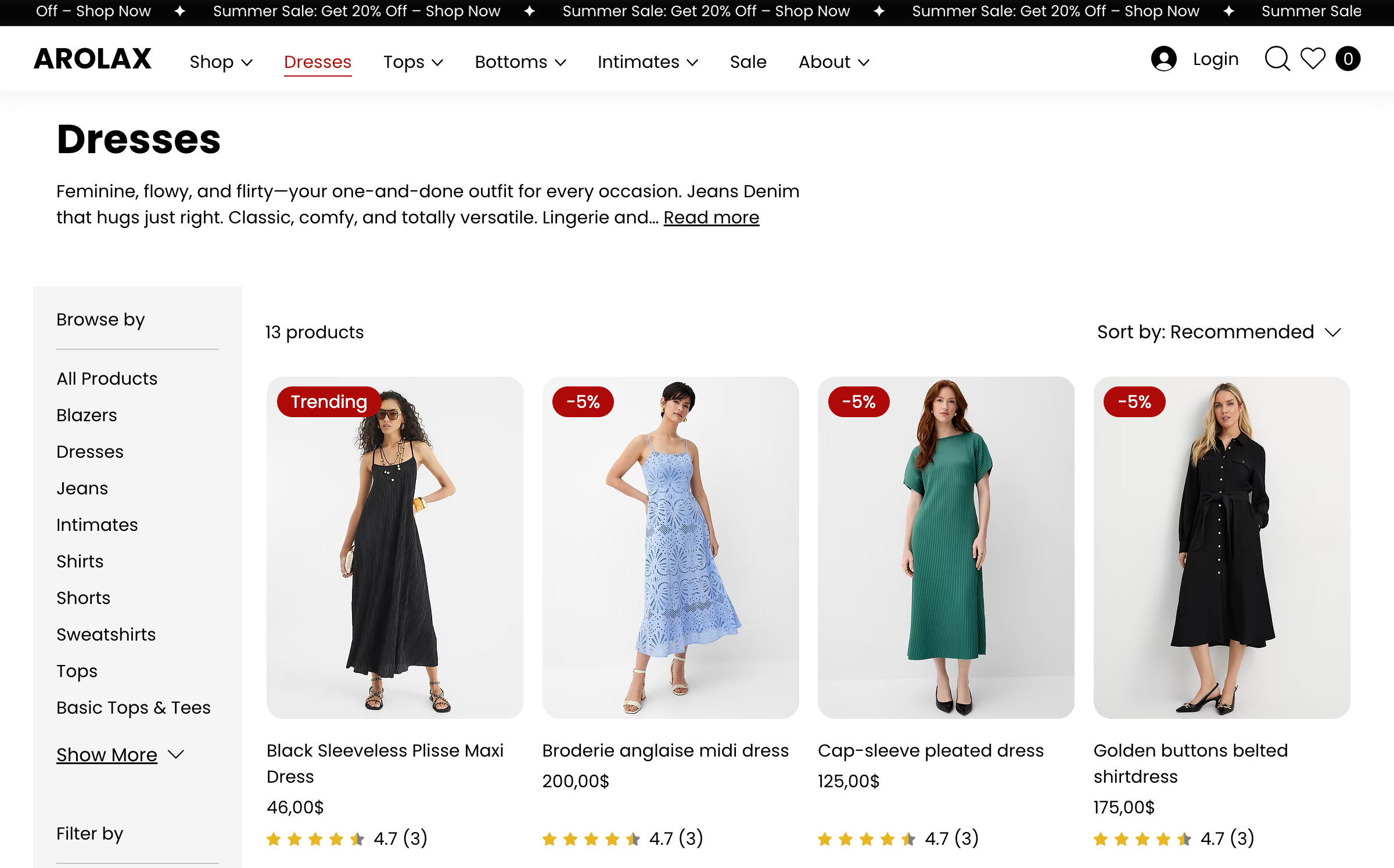 Dresses