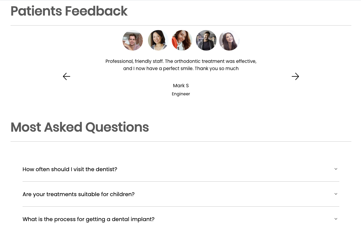 Feedback And FAQ Den