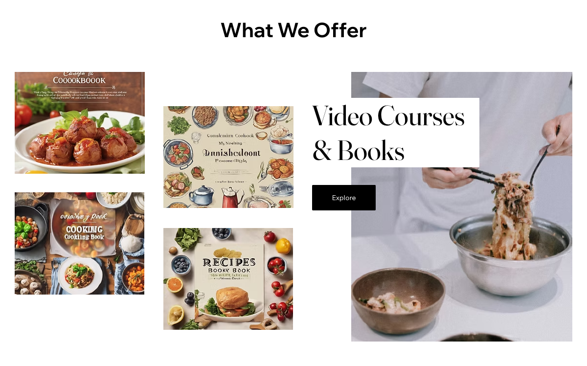 What We Offer
