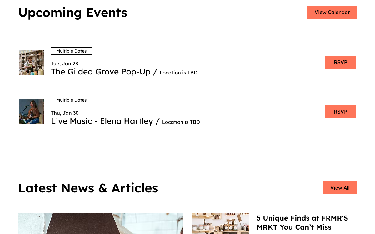 Events MRKT
