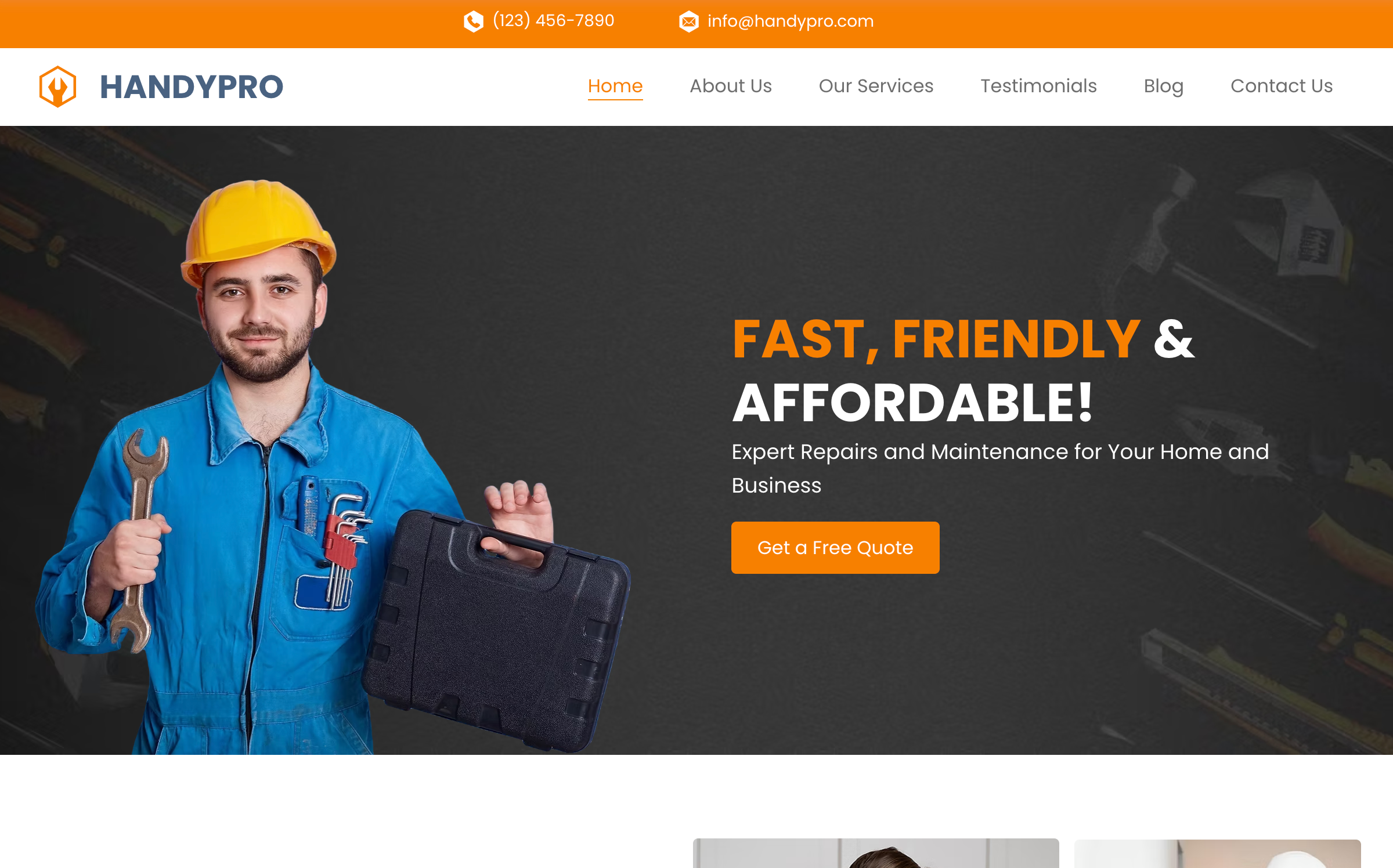 HandymanPro Home