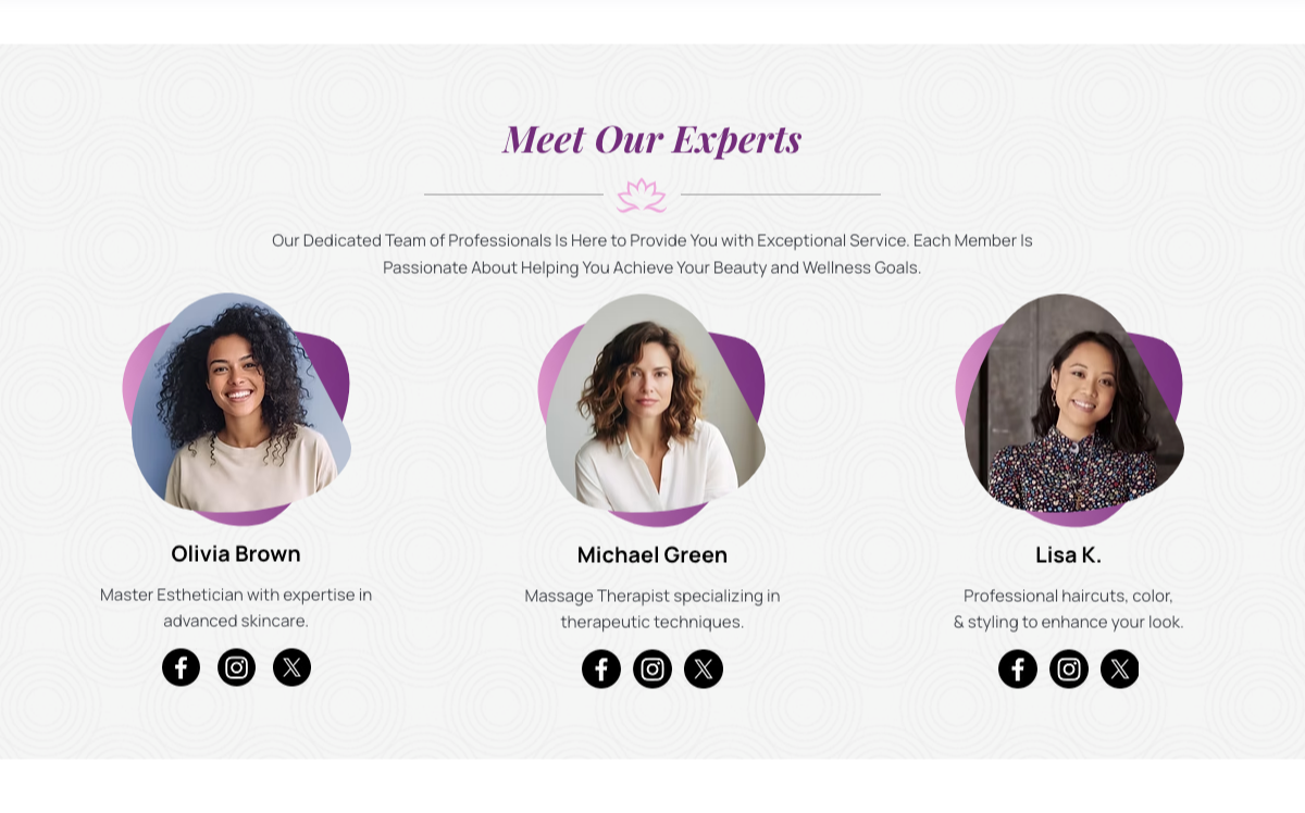 Meet Our Experts
