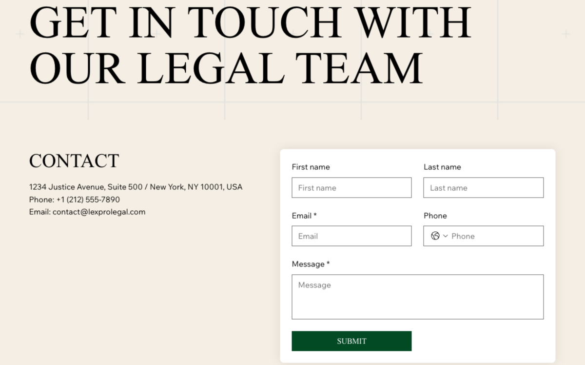 Contact