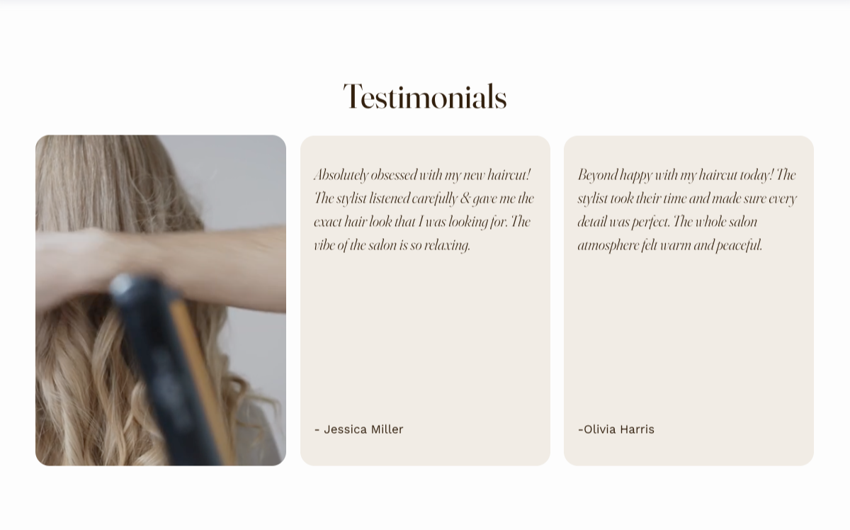 Testimonials