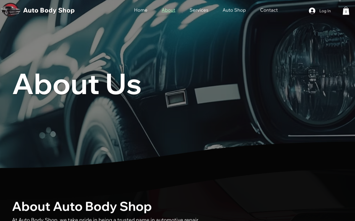About Us Page