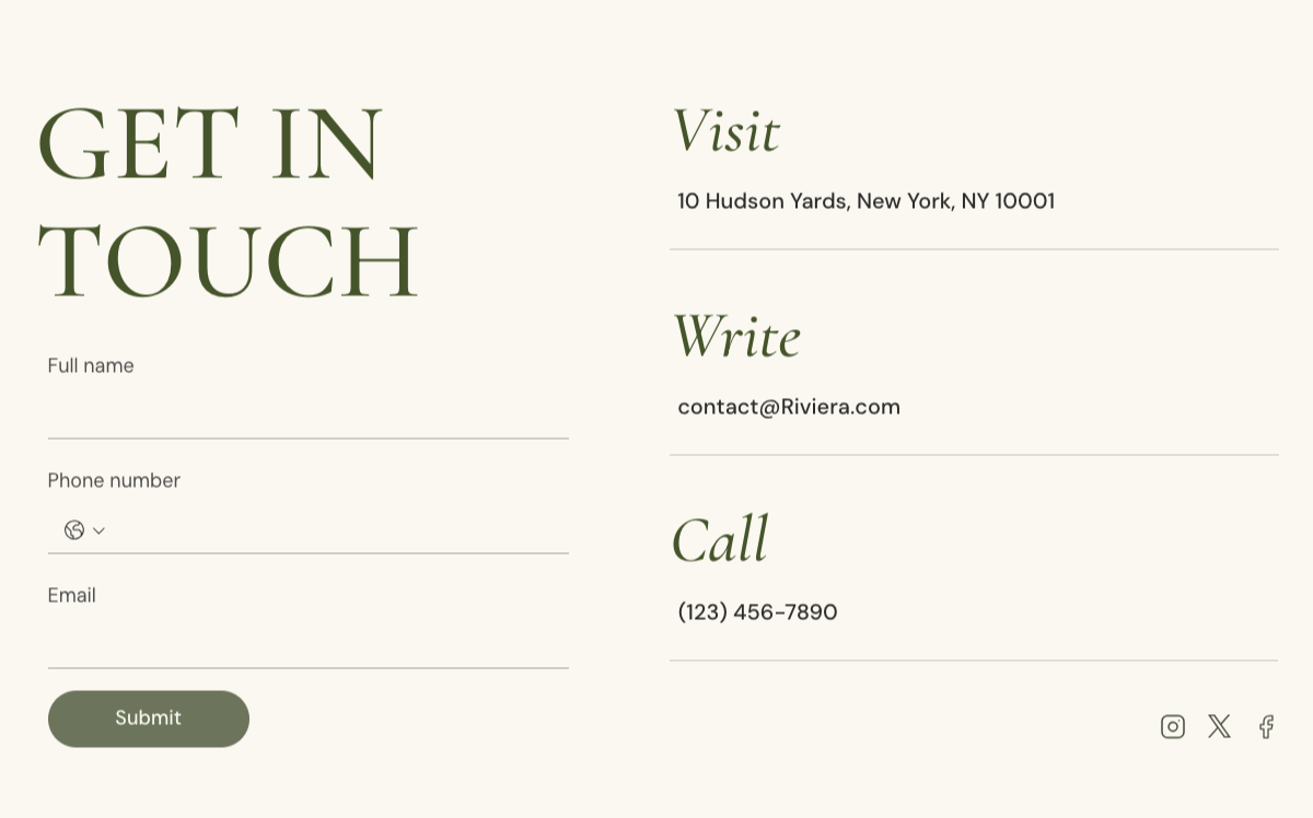 Contact