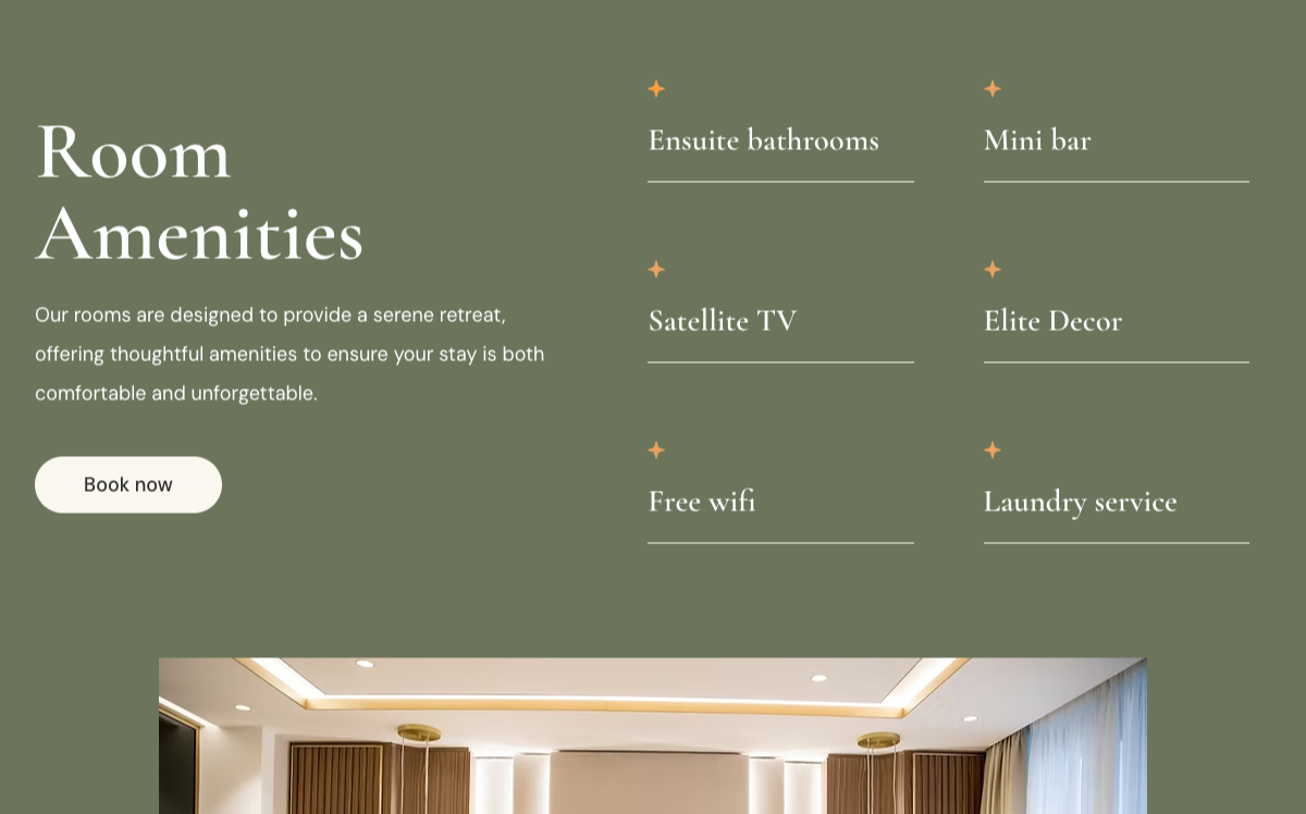 Room Amenities
