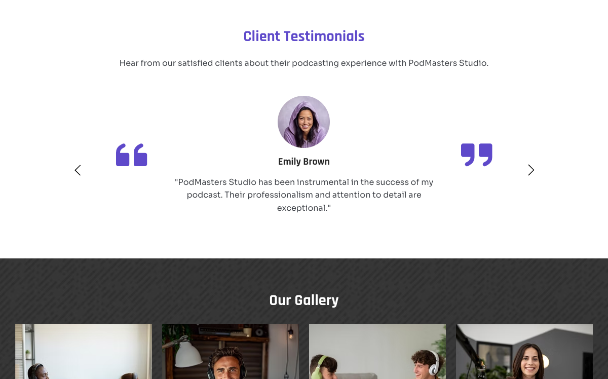 Testimonials