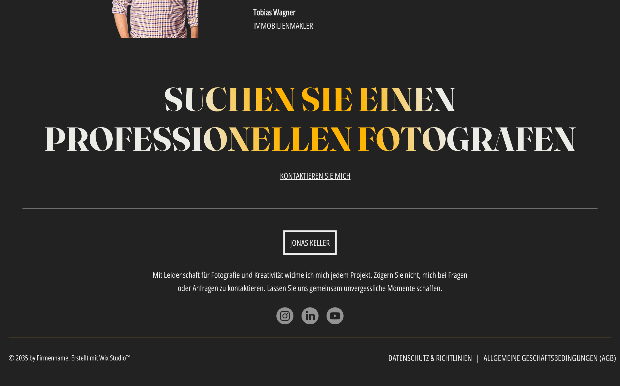 Studio Eins Footer