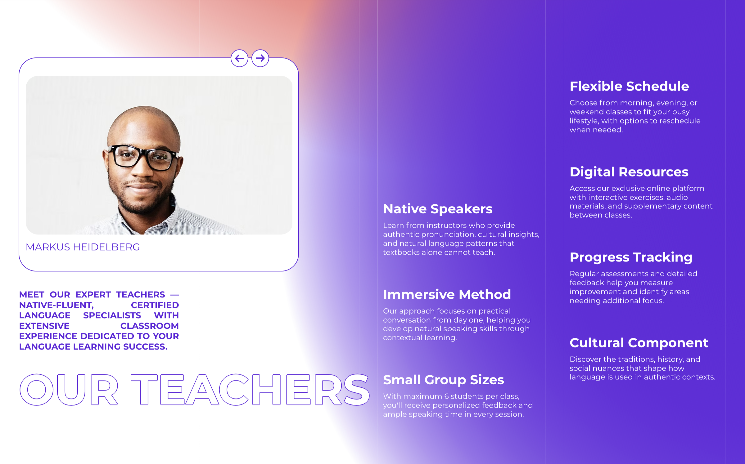 Language Courses Hom